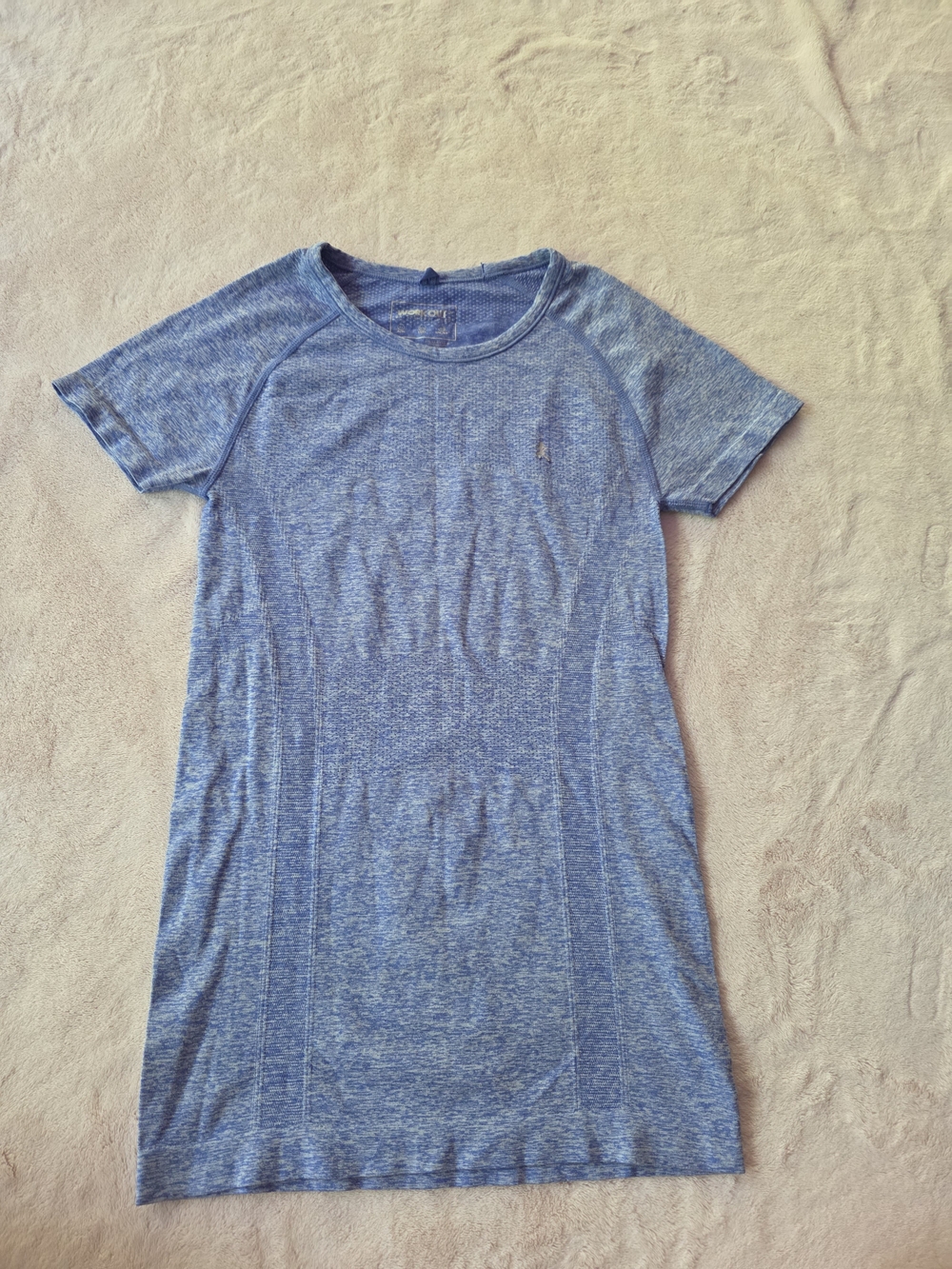 Atmosphere Heather Blue Muscle Tee Dress